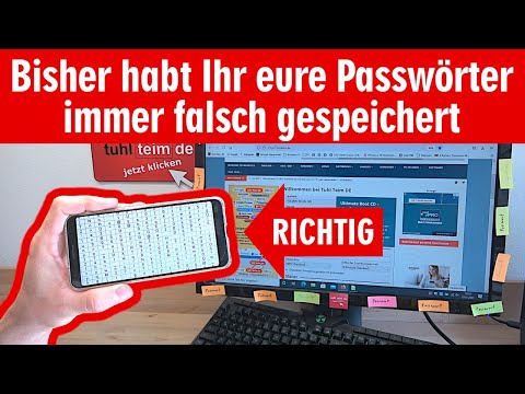 Passwörter sicher speichern ?️ bisher habt Ihr eure Passwörter immer falsch gespeichert ?️