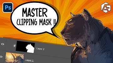 (5/8) Photoshop Clipping Masks Explained | Work Smarter as a Digital Artist