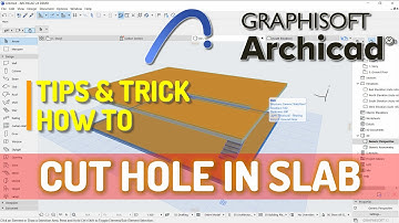 Archicad How To Cut Hole In Slab