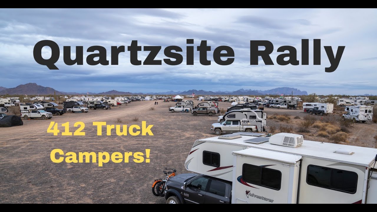 What Really Happened at the 2025 Truck Camper Adventure Quartzsite Rally?