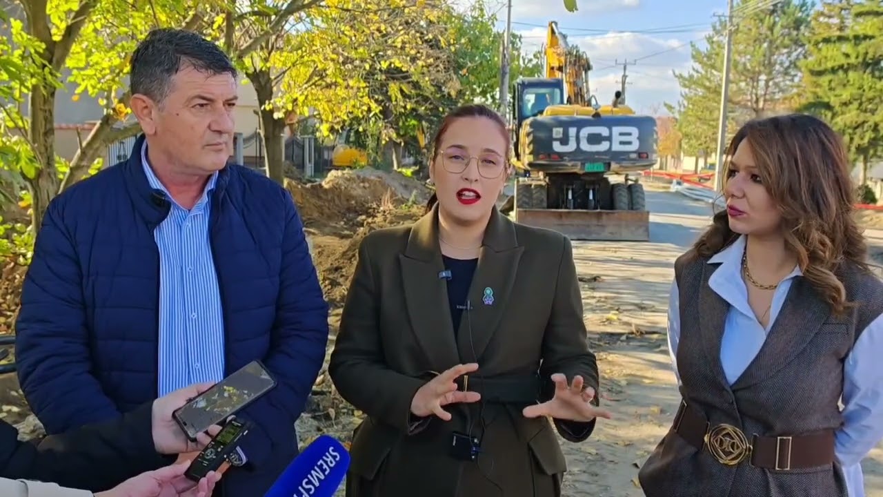 Ministarka Sara Pavkov posetila opštinu Pećinci 06.11.2025.