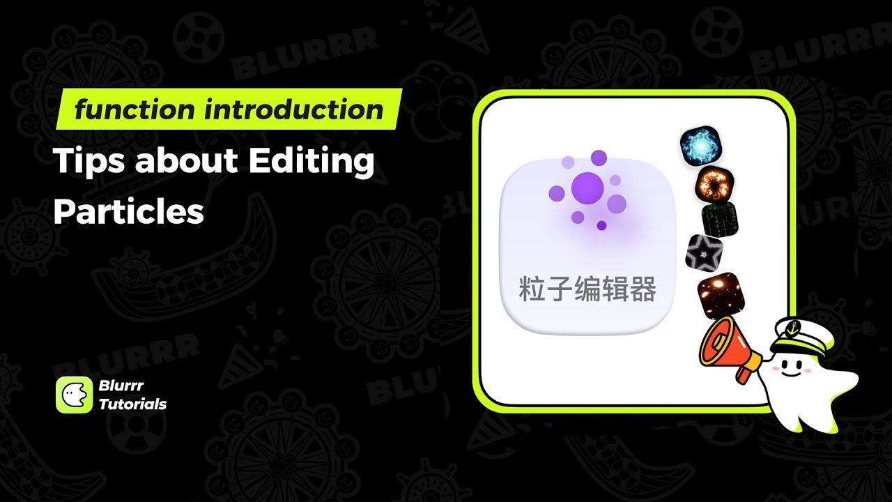 Tips about Editing Particles#blurrr #blurrrapp - YouTube