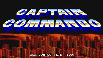 Captain Commando Arcade Playthrough