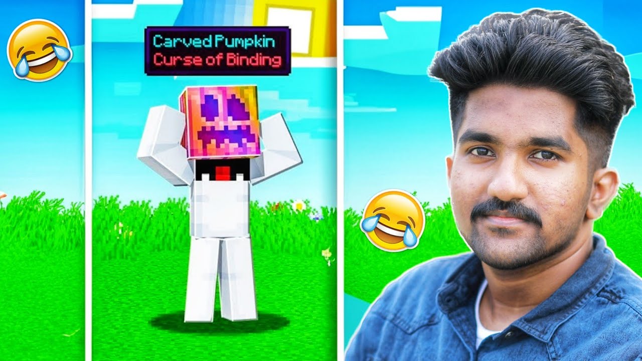 CURSE OF BINDING TROLL🔥🔥🔥 കണ്ണന് വീണ്ടും ഒരു കിടിലൻ പണി കൊടുത്തു! 😂🤣 Minecraft Malayalam EP20