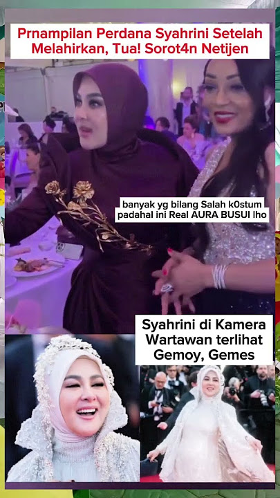 Syahrini tampil Perdana setelah melahirkan #shorts #artist #syahrini #viralvideo #beritaterkini #fyp