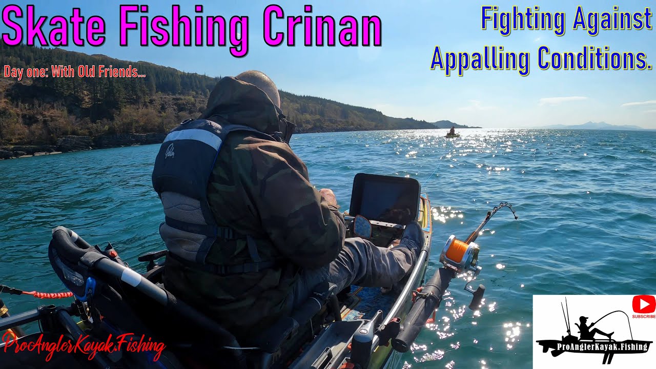 Fishing Scotland for Skate Kayak Fishing uk Sea Fishing Uk