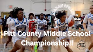 8th Grader JORDAN SPELLER takes over the Pitt County CHAMPIONSHIP GAME! G.R Whitfield Vs Cm Eppes!!! screenshot 2