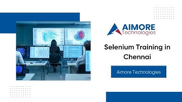 selenium training in Chennai  - Aimore Technologies