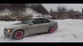 Lexus Snow Drifting