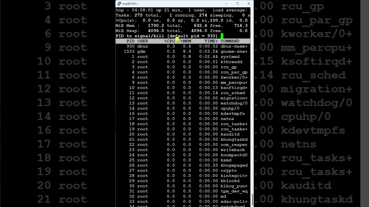 Secret 🔥 of top command in Linux | How to kill process in top #linux #linuxforbeginners #linuxehub