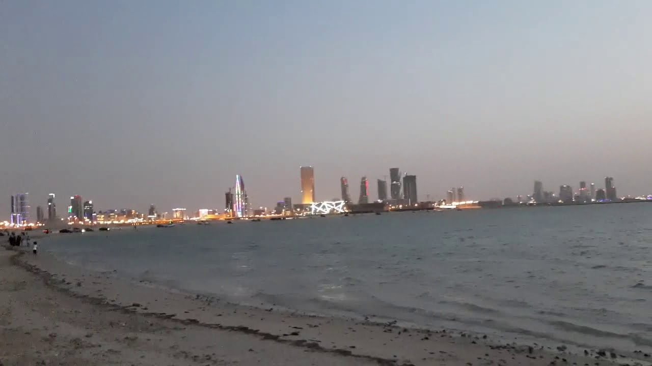 Visit Bahrain - Zallaq Beach And Busaiteen Beach - YouTube