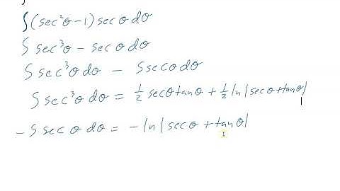 7 2 f even power tangent odd sec integration