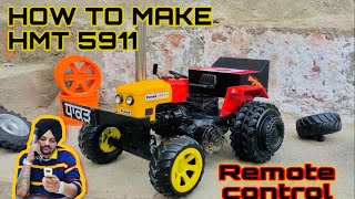 How to make hmt 5911 / hmt 5911 tractor model / modified tractor / Pb 28 creations