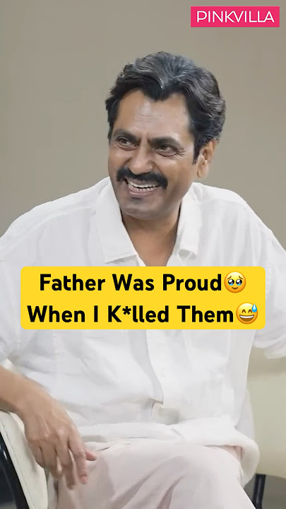 Nawazuddin Siddiqui: “My Dad Was Proud I Killed Everyone in Wasseypur” 😅💀#shorts #savage #memes
