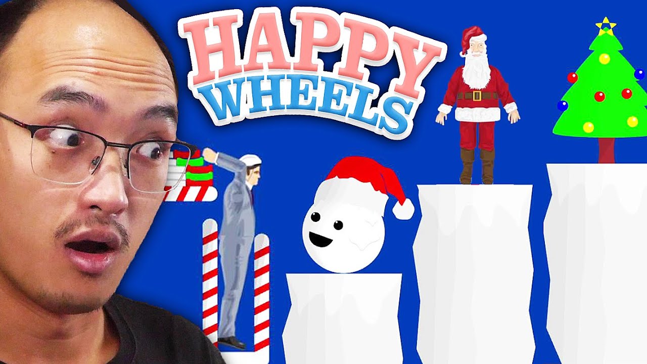 UN ÉVÉNEMENT DE NOËL SE DÉROULE SUR HAPPY WHEELS !