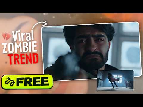 How to Make Viral Zombie Love Trends with AI 🔥#ai