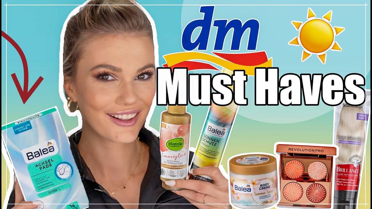 FRÜHLING & SOMMER MUST HAVES DROGERIE-EDITION ☀️ Pflege, Haare, Make Up I Cindy Jane