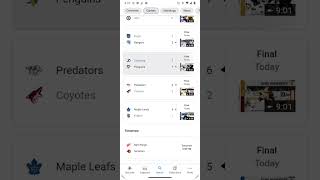 Nhl Scores