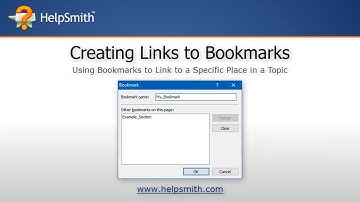Using Bookmarks to Link to a Specific Place in a Topic