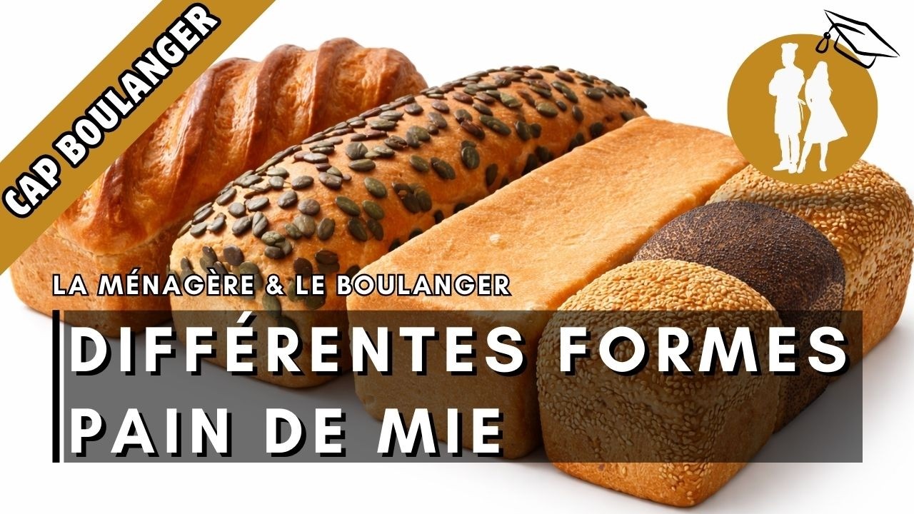 👉 CAP BOULANGER : 4 PAINS DE MIE à Maîtriser Absolument