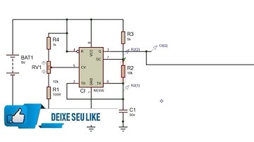 Um Controle PWM Simples de Fazer Com Circuito Integrado 555