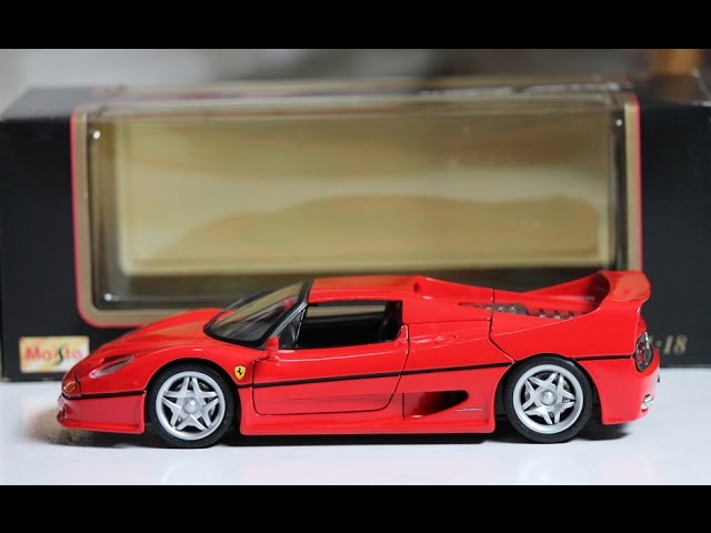 Details about   1:18 Scale model Maisto Ferrari F50 Red Roof 
