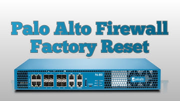 Palo Alto firewall reset step-by-step | Factory Reset Palo Alto Firewall | Factory Default