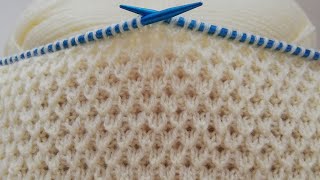 Üç Günde Yelek Örün O Kadar Kolay Iki Şiş Örgü Modeli Anlatımı Crochet Kni̇tti̇ng