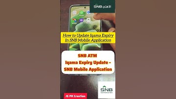 Hoe u uw SNB-geldautomaatkaart kunt bijwerken in de SNB-mobiele applicatie in Saoedi-Arabië @jspr...