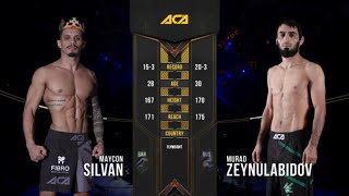 картинка: Майкон Силван vs. Мурад Зейнулабидов | Maycon Silvan vs. Murad Zeinulabidov | ACA 113 - Moscow