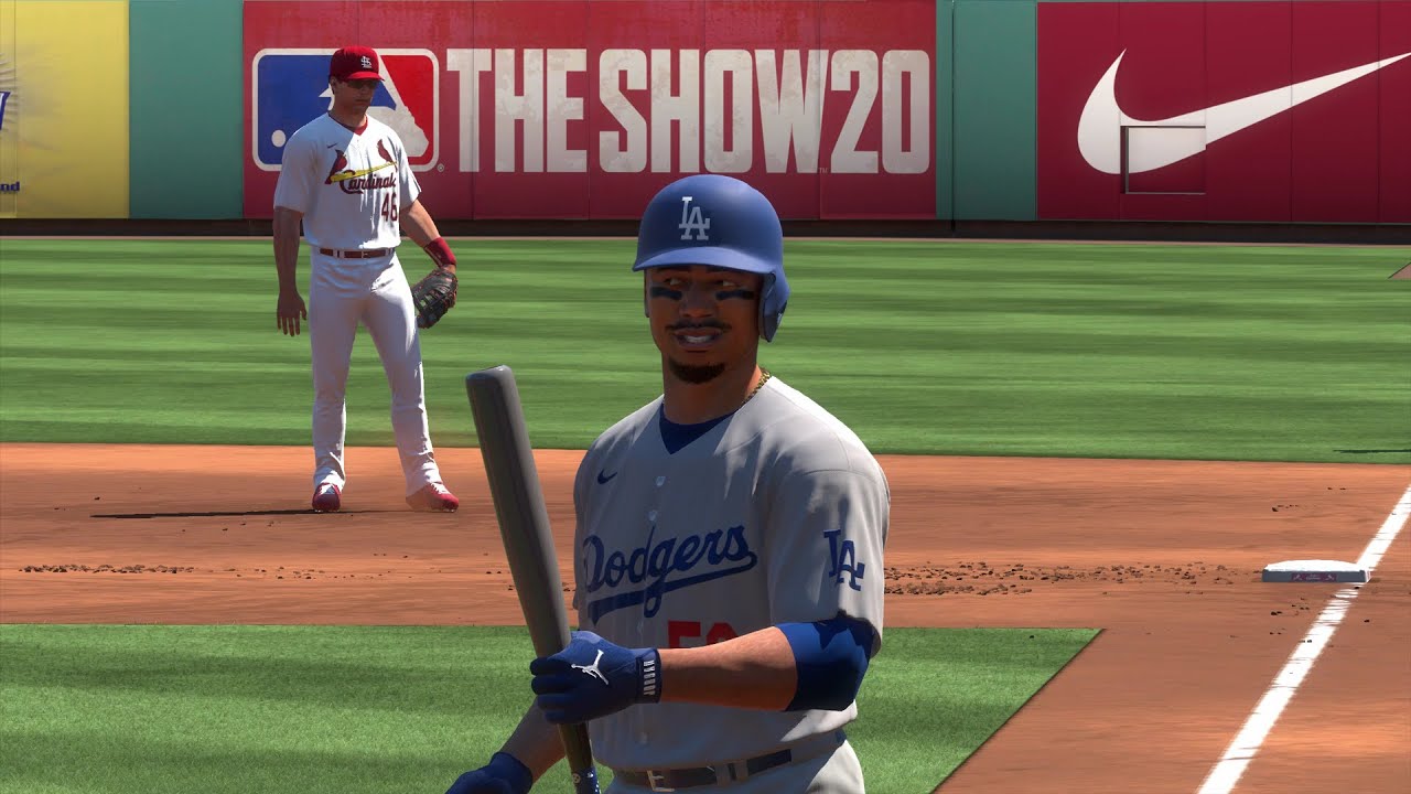 MLB The Show 20 Today | Los Angeles Dodgers vs St Louis Cardinals Full Game - 4/9/20 - YouTube