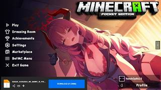 Anime Girl UI For MCPE 1 21+ | BetMC UI For Minecraft Pocket Edition