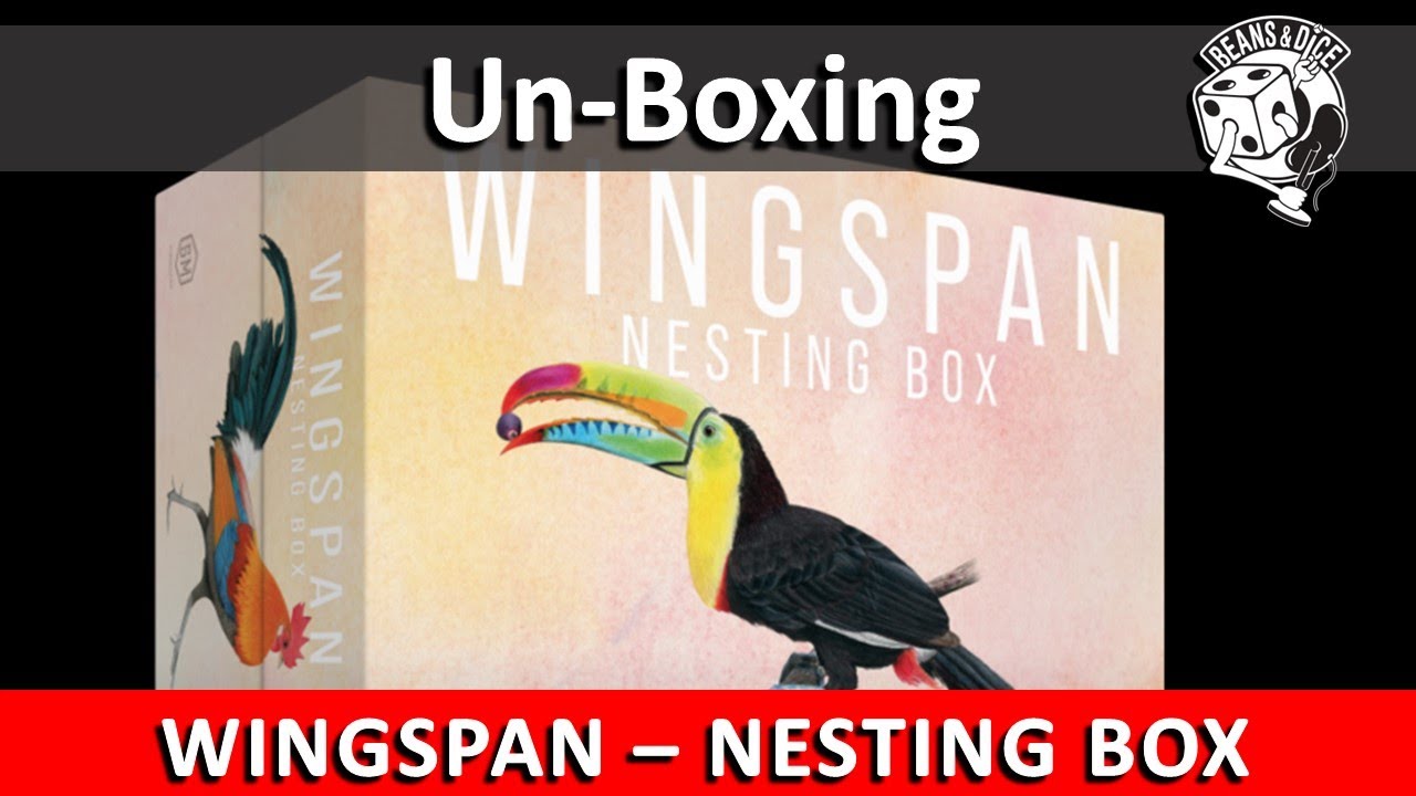 Unboxing Wingspan Nesting Box YouTube