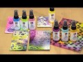 Fun With Dina Wakley's (fabulous!) Gloss Sprays by Joggles.com