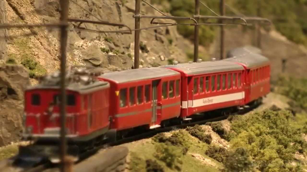 Fantastic Model Train Layout from Switzerland - YouTube