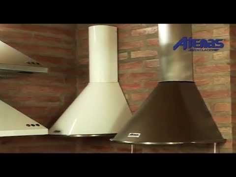 Campanas de Cocina - Atenas Ventilacion - YouTube