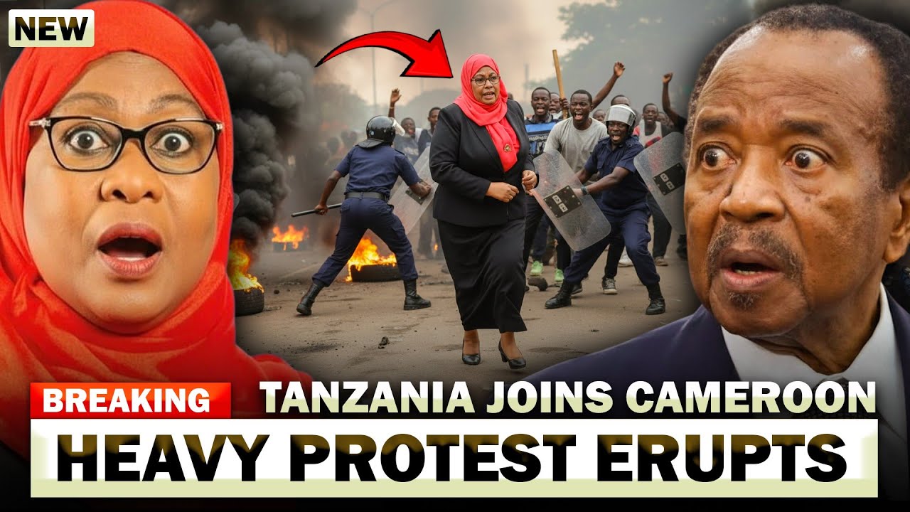BREAKING: Tanzania’s President Imposes Curfew as Gen Z Protest Erupts Over Rigged Election