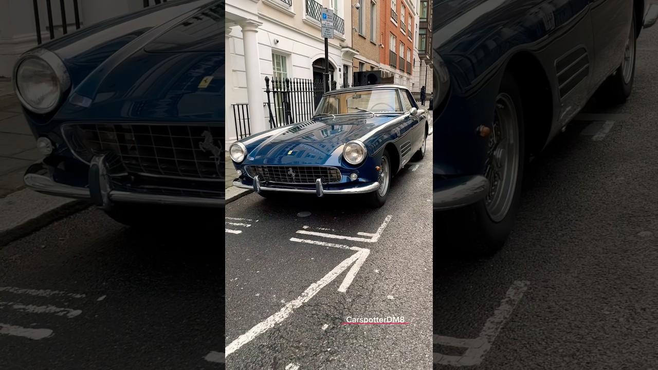 1959 Ferrari 250 V12 with a bore and stroke of 73 x 58.8 mm / 95 horsepower per liter 