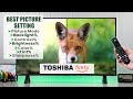 Best Picture Calibration for Toshiba Smart 4K Fire TV! [Picture Settings Revealed]