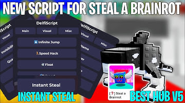 [💥INSTANT STEAL] Steal a Brainrot Best Script | INSTANT STEAL FLY TELEPORT INFINITI JUMP ESP