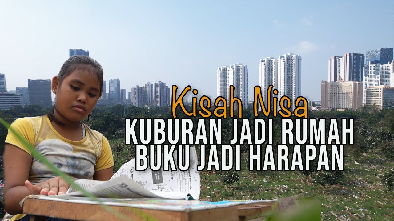 Meski Tinggal di Kuburan, Anak-Anak Pantang Menyerah Mengejar Mimpi