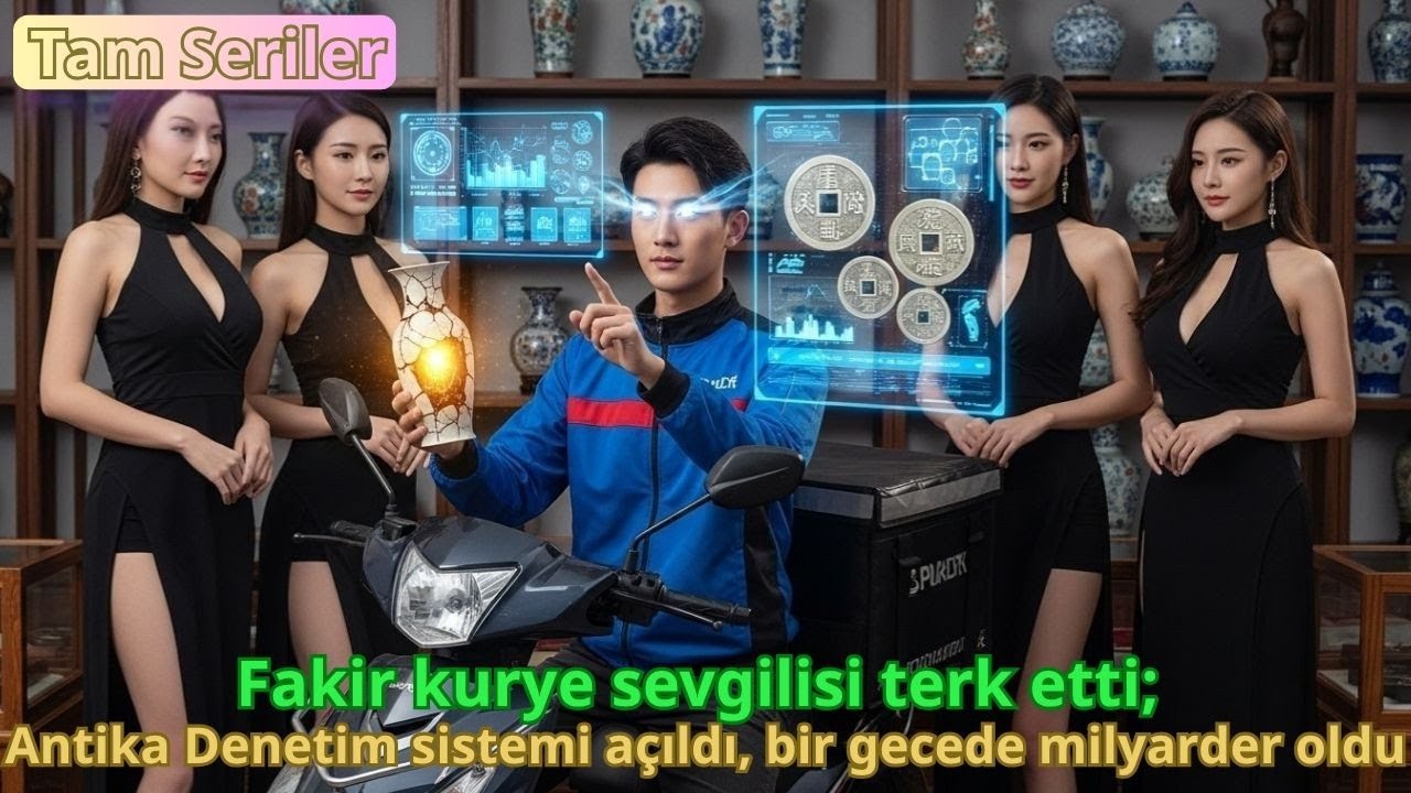 【TAM SERILER】Fakir kurye sevgilisi terk etti Antika Denetim sistemi açıldı bir gecede milyarder oldu