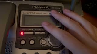 Panasonic KX-TG2584 Overview/Checkout | Corded Base
