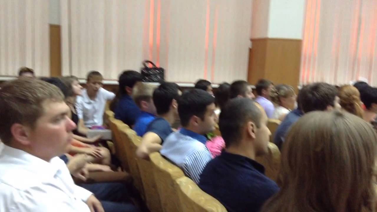 Вручение дипломов СКФУ Пятигорск 16.07.2014 - YouTube