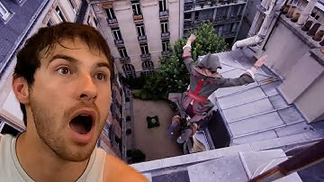 Parkour Athlete Reacts to Real Life Assassin