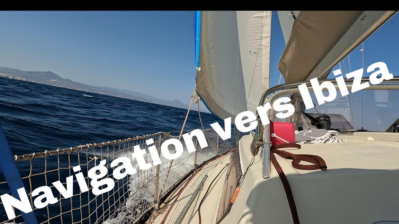 ⁣Navigation vers Ibiza et Formentera un peu musclée