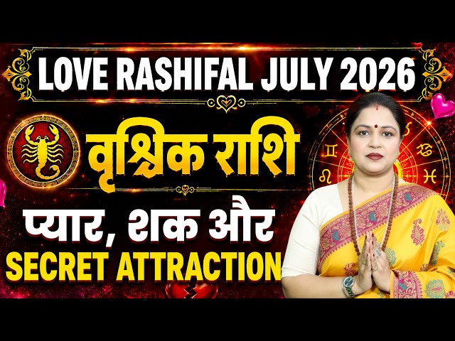 Scorpio Love Horoscope 2026 July | Vrishchik Love Rashifal 2026 July | Scorpio Love Predictions