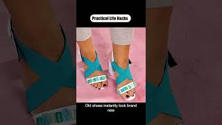 8 Genius Shoe Hacks to Make Any Pair Look Better and Feel More Comfortable #lifehacks #diy