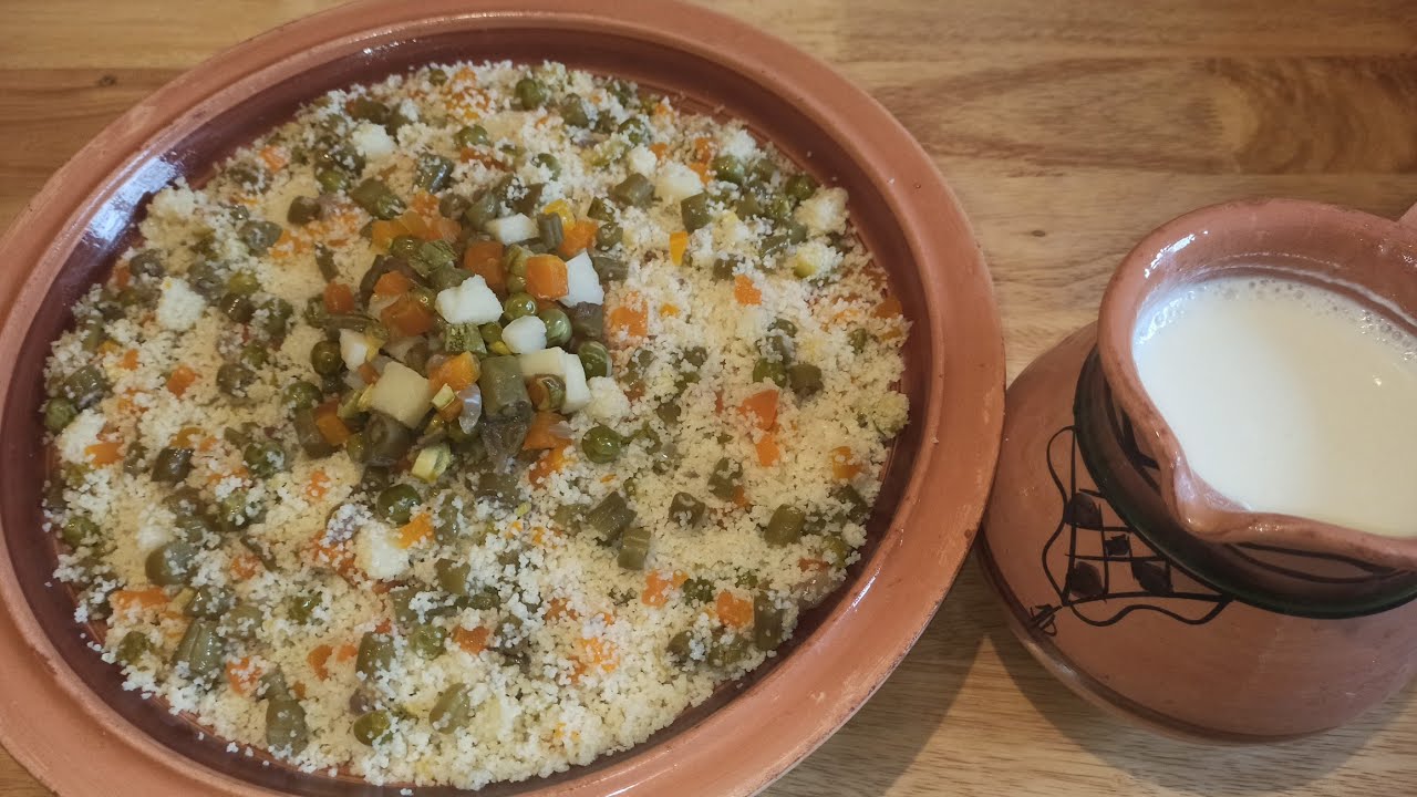 مسفوف بالخضار طبق تقليدي قبائلي (افورو - ثمقفولت )