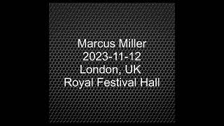 Marcus Miller - 2023-11-12 - London, UK Royal Festival Hall